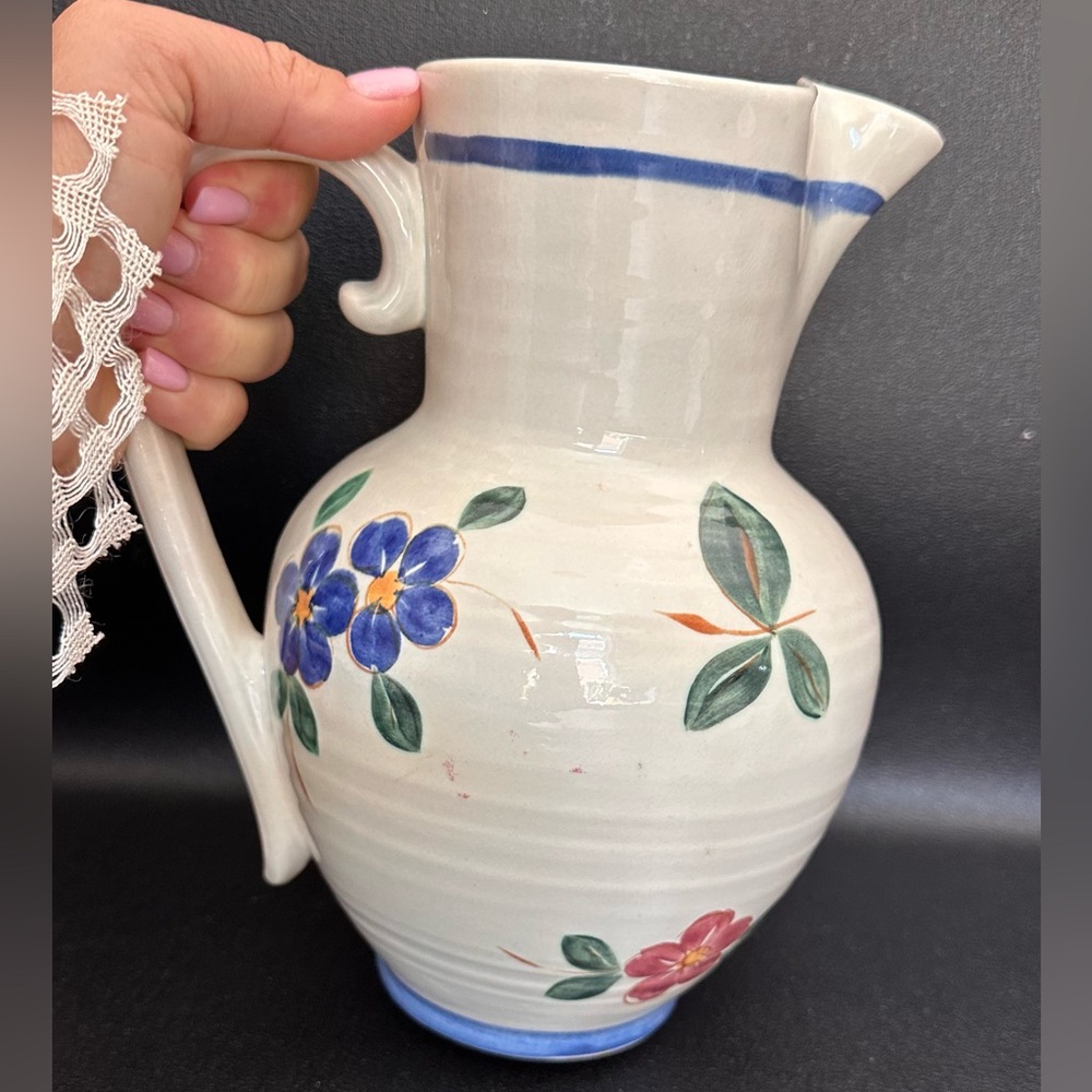 Red Wing Pottery Pitcher - Picture 2 of 6